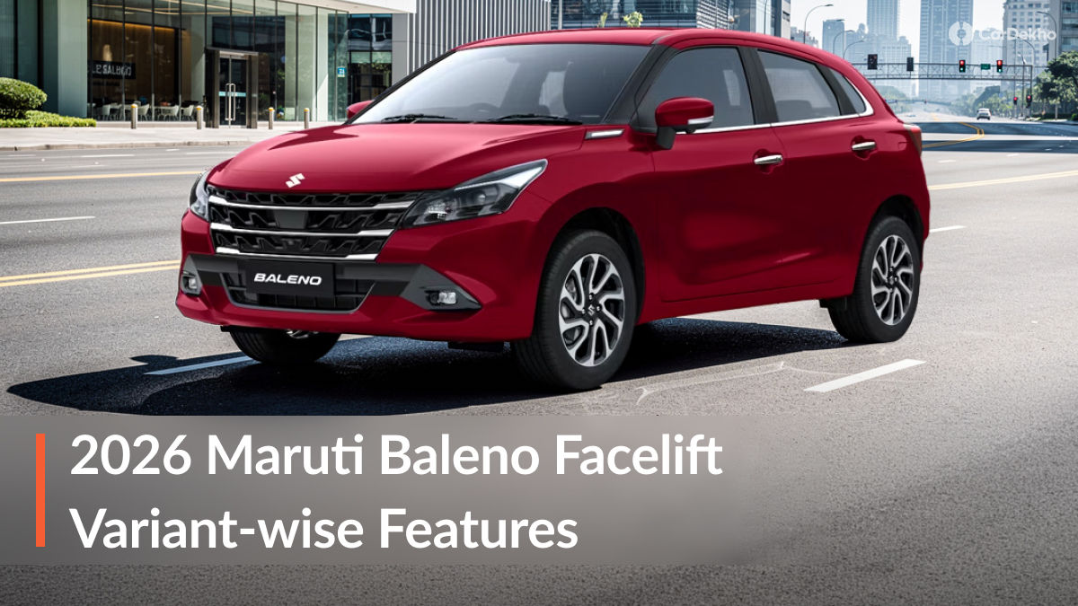 Maruti Baleno Facelift Variant-wise Features Maruti Baleno Facelift Variant-wise Features