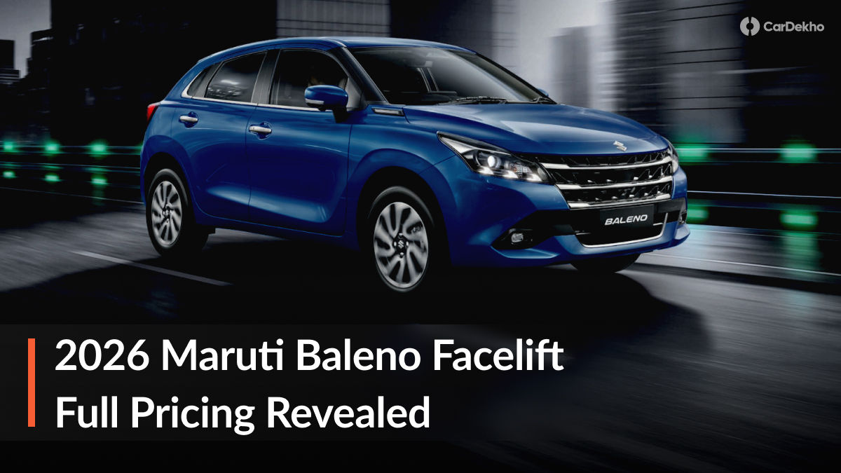 2026 Maruti Baleno Facelift