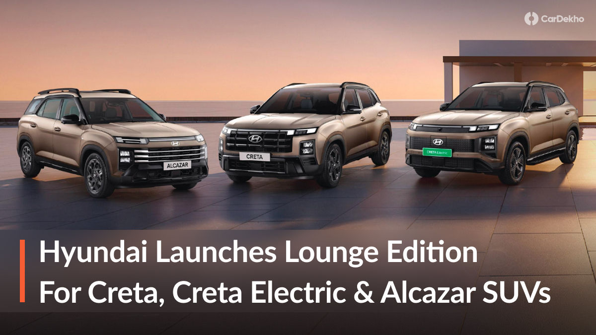 Hyundai Creta, Alcazar, Creta Electric Lounge Edition Hyundai Creta, Alcazar, Creta Electric Lounge Edition