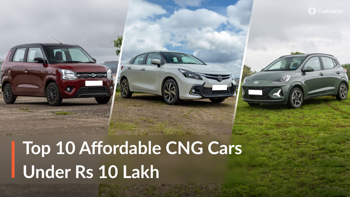 Top 10 CNG Cars Under Rs 10 lakh