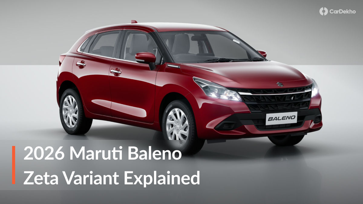 2026 Maruti Baleno Facelift Zeta