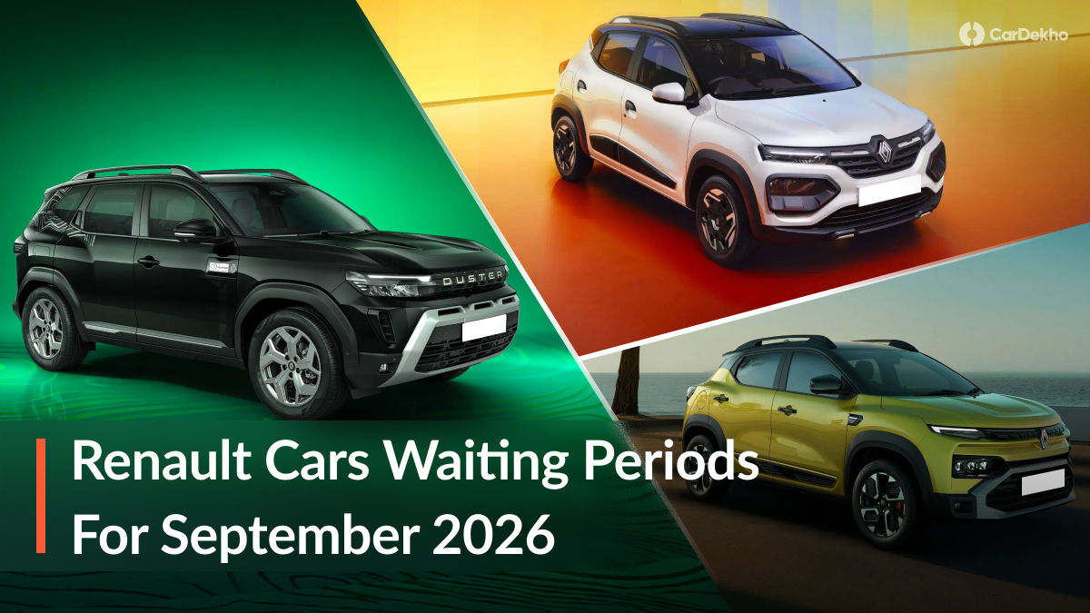 Renault Cars Waiting Period In September 2026