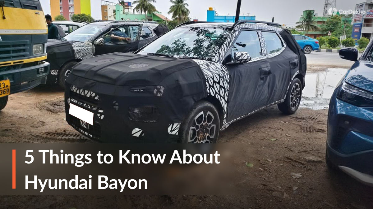 5 things to know about Hyundai Bayon