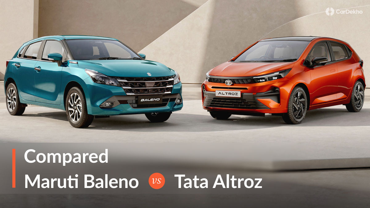 2026 Maruti Baleno Facelift Vs Tata Altroz
