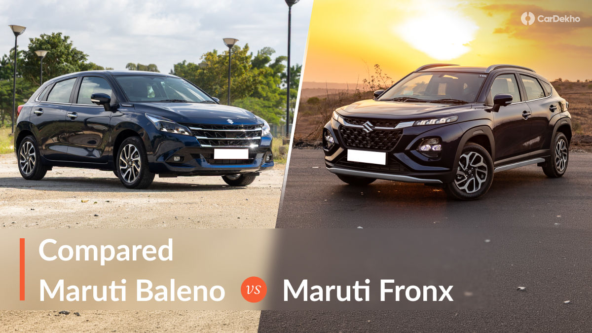 Maruti Baleno Vs Maruti Fronx Compared