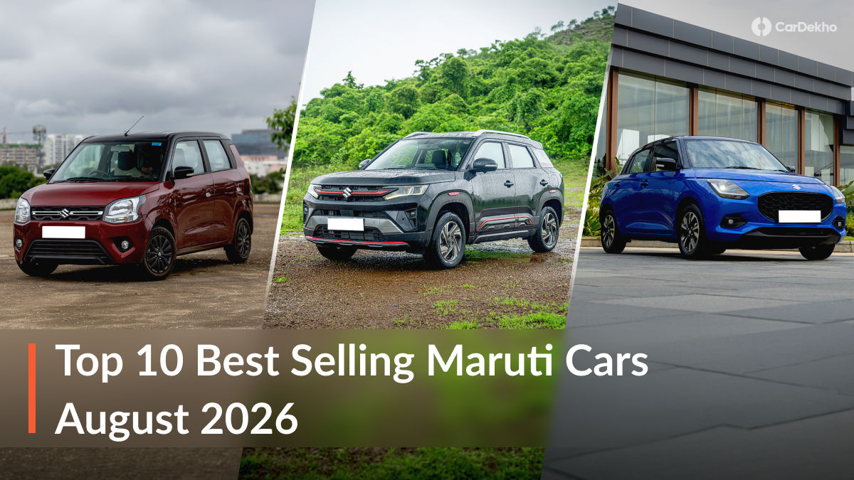 Maruti Cars Sales Report - August 2026