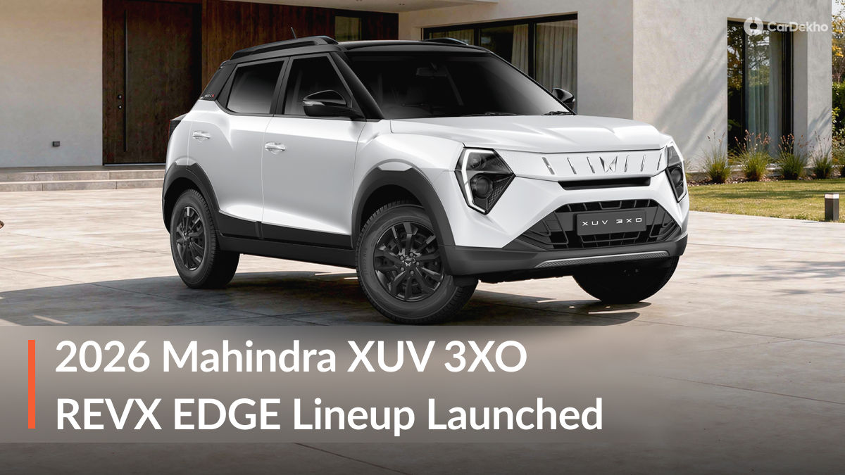 Mahindra XUV 3XO REVX EDGE Variants Launched