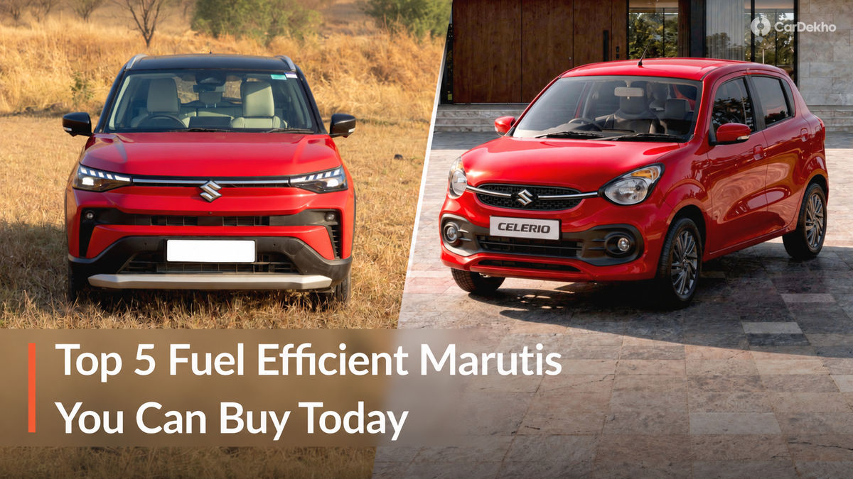 Top 5 Most Fuel Efficient Maruti Cars