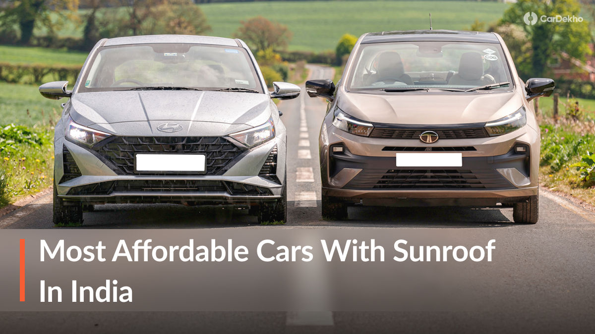 Most Affordable Cars With Sunroof Under Rs 10 Lakh