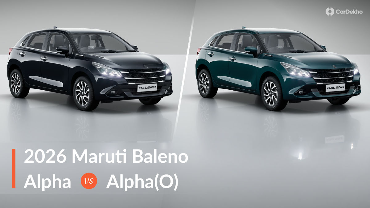 Maruti Baleno Alpha vs Alpha (O)
