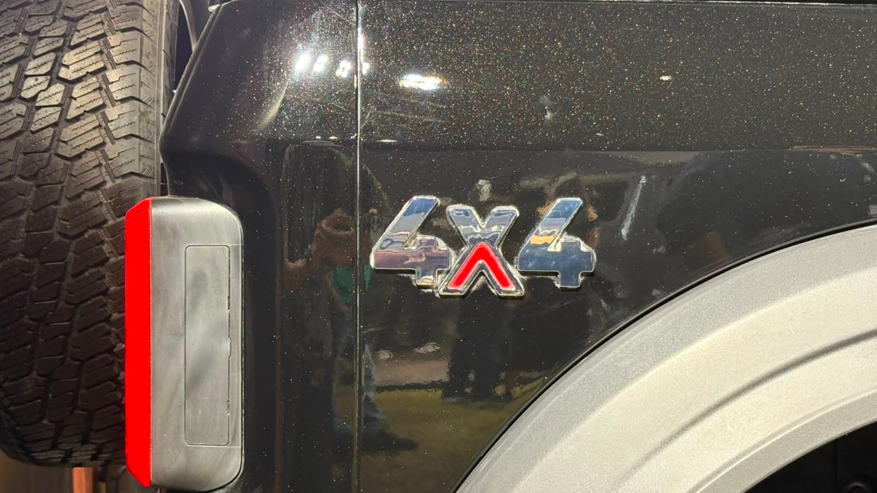 Mahindra Thar OG 4X4 Badge
