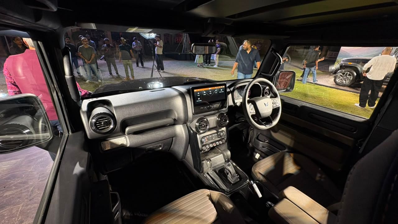 Mahindra Thar OG Interior
