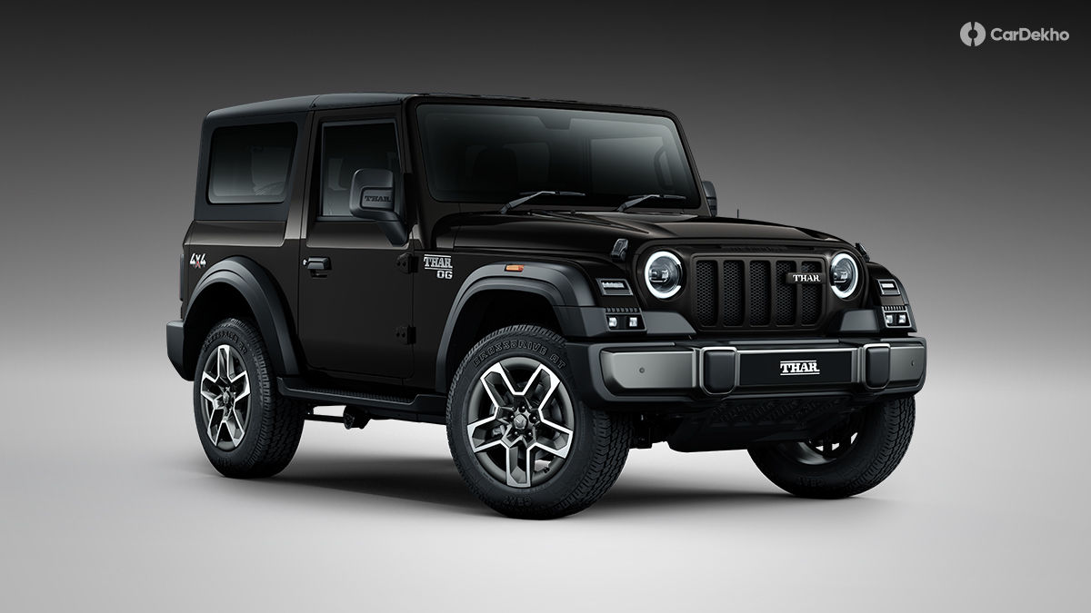 Mahindra Thar OG Stealth Black