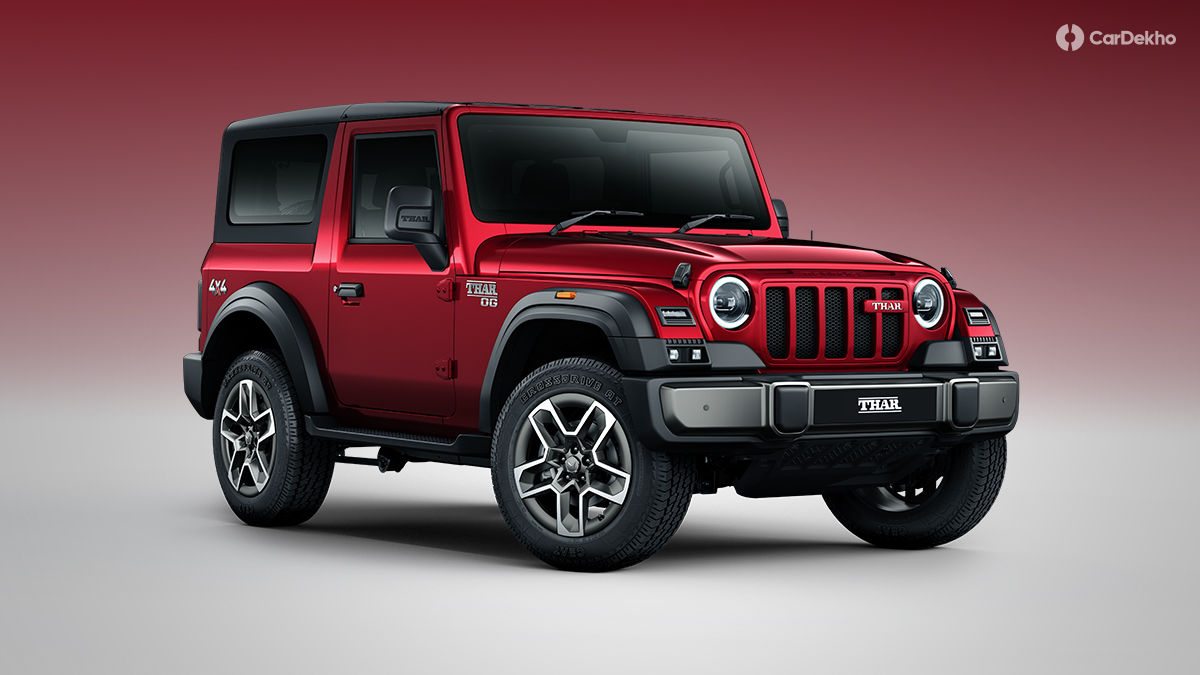 Mahindra Thar OG Tango Red