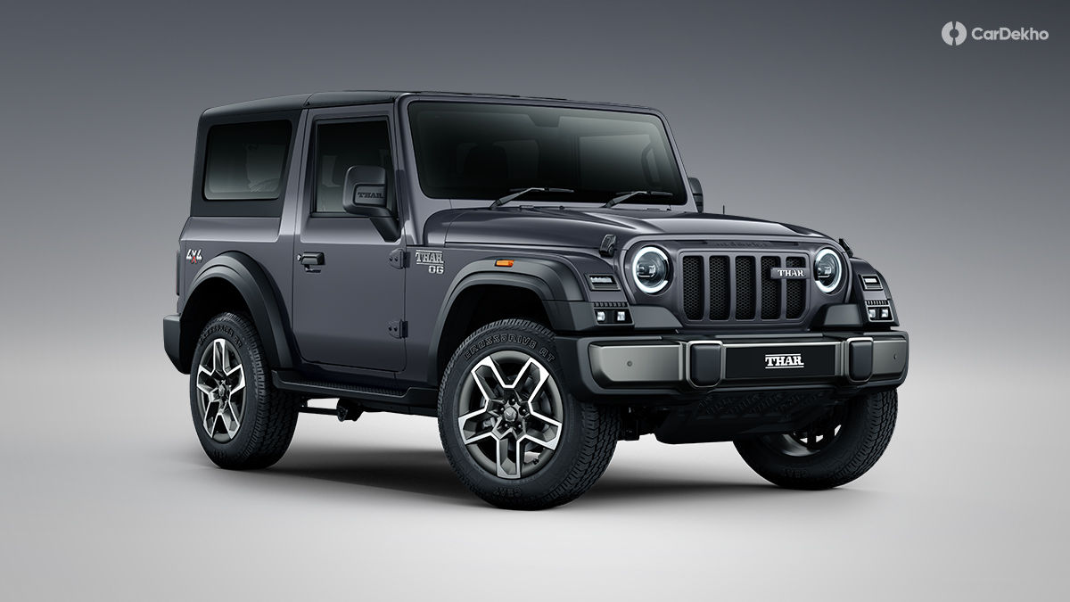 Mahindra Thar OG Galaxy Grey