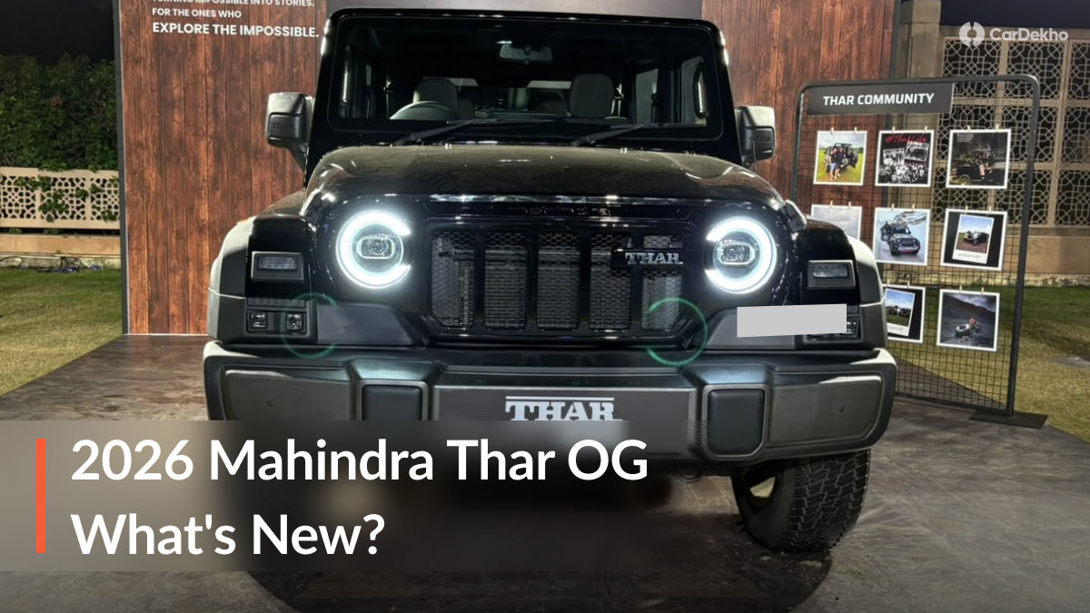 2026 Mahindra Thar OG New Model 2026 Mahindra Thar OG New Model