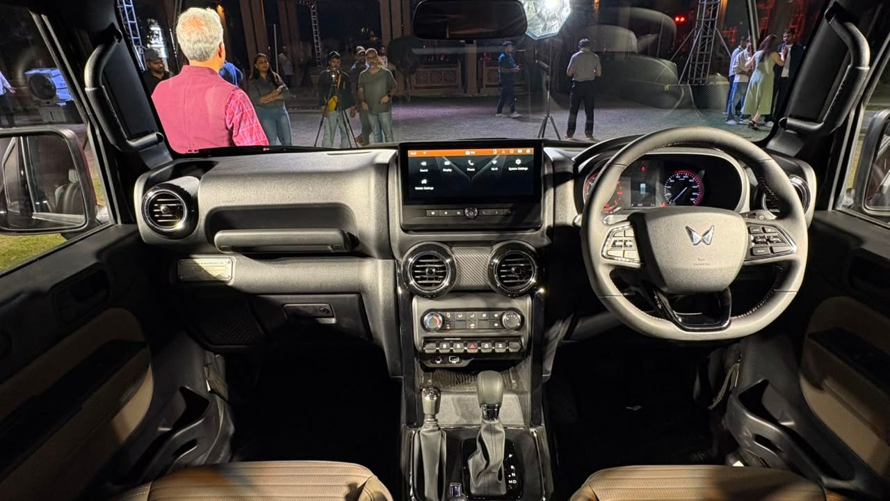 Mahindra Thar OG ZXT Interior