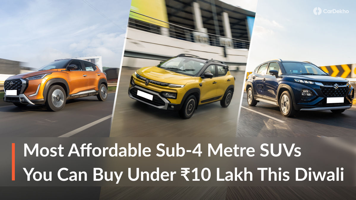 These are the top 11 SUVs under Rs 10 lakh! These are the top 11 SUVs under Rs 10 lakh!