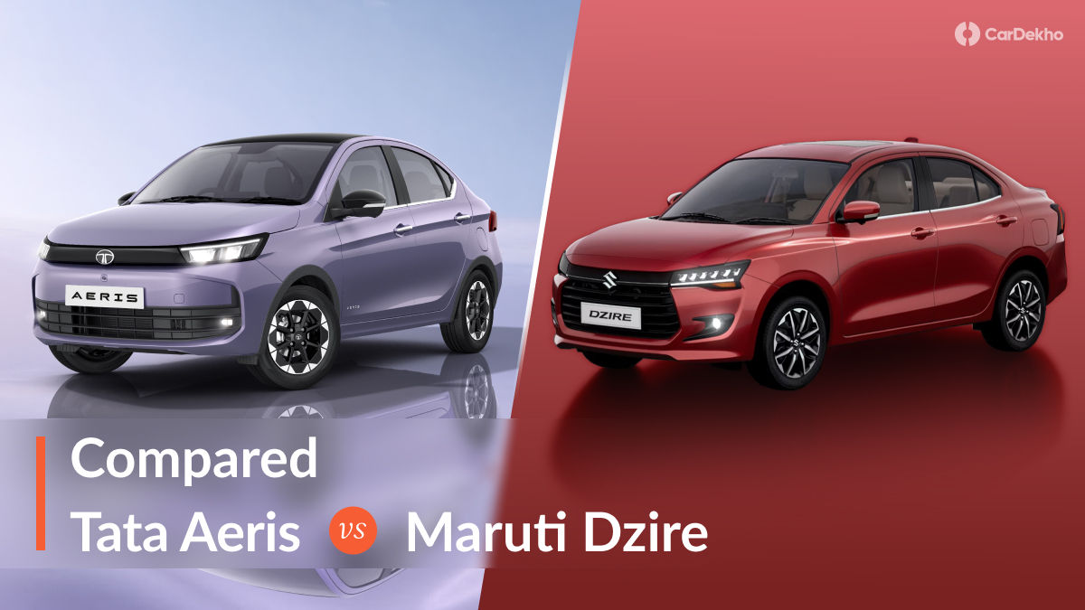 Tata Aeris vs Maruti Dzire