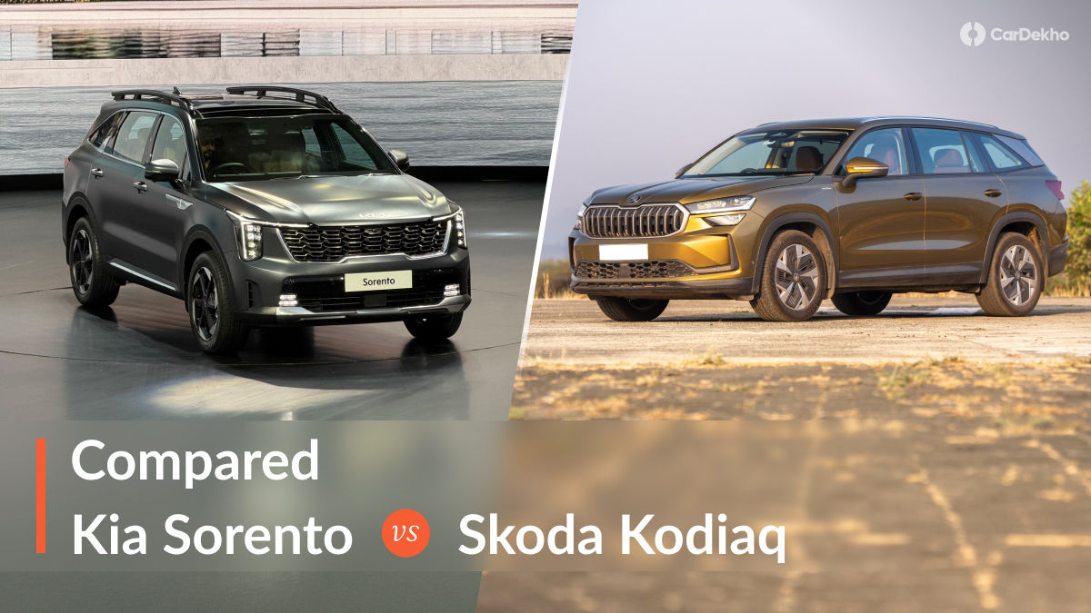 Kia Sorento vs Skoda Kodiaq Kia Sorento vs Skoda Kodiaq