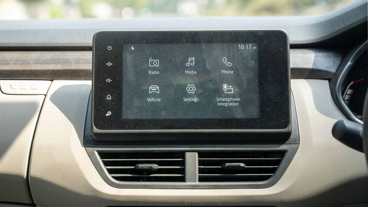 Renault Triber Infotainment Touchscreen