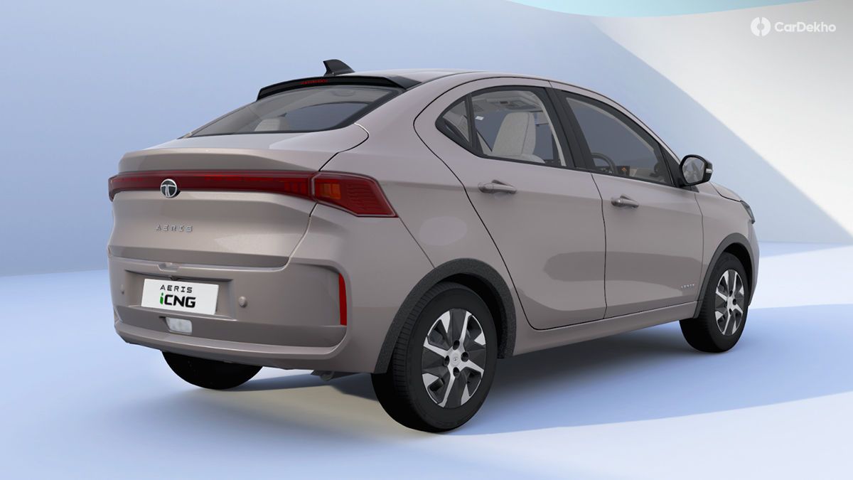 Tata Aeris Pure Plus Rear Quarter