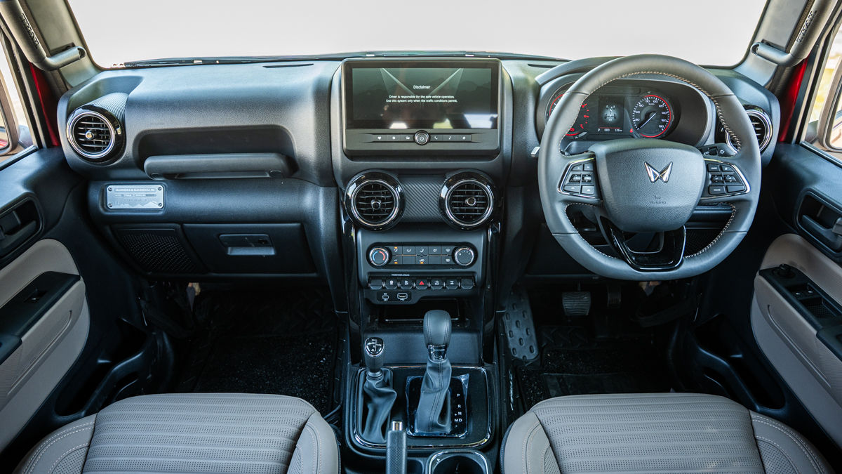 Mahindra Thar OG Interior