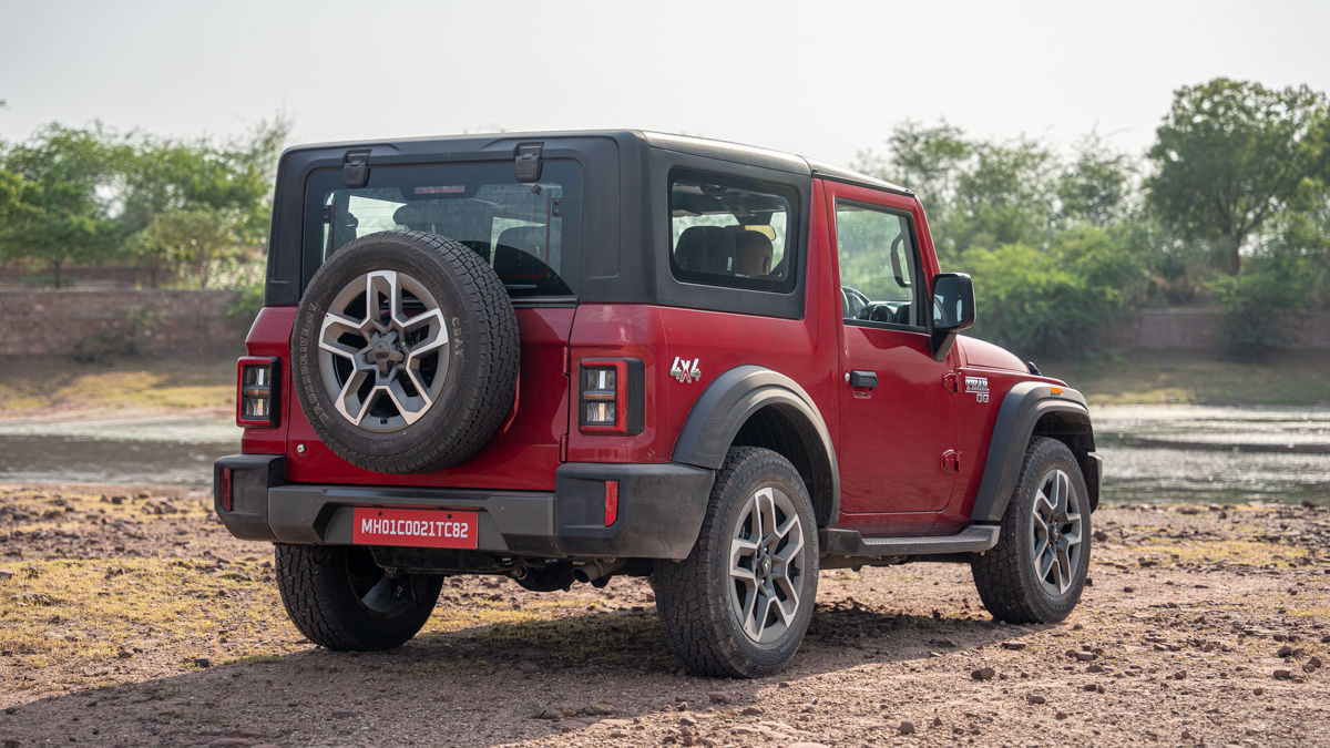 Mahindra Thar OG Rear Quarter