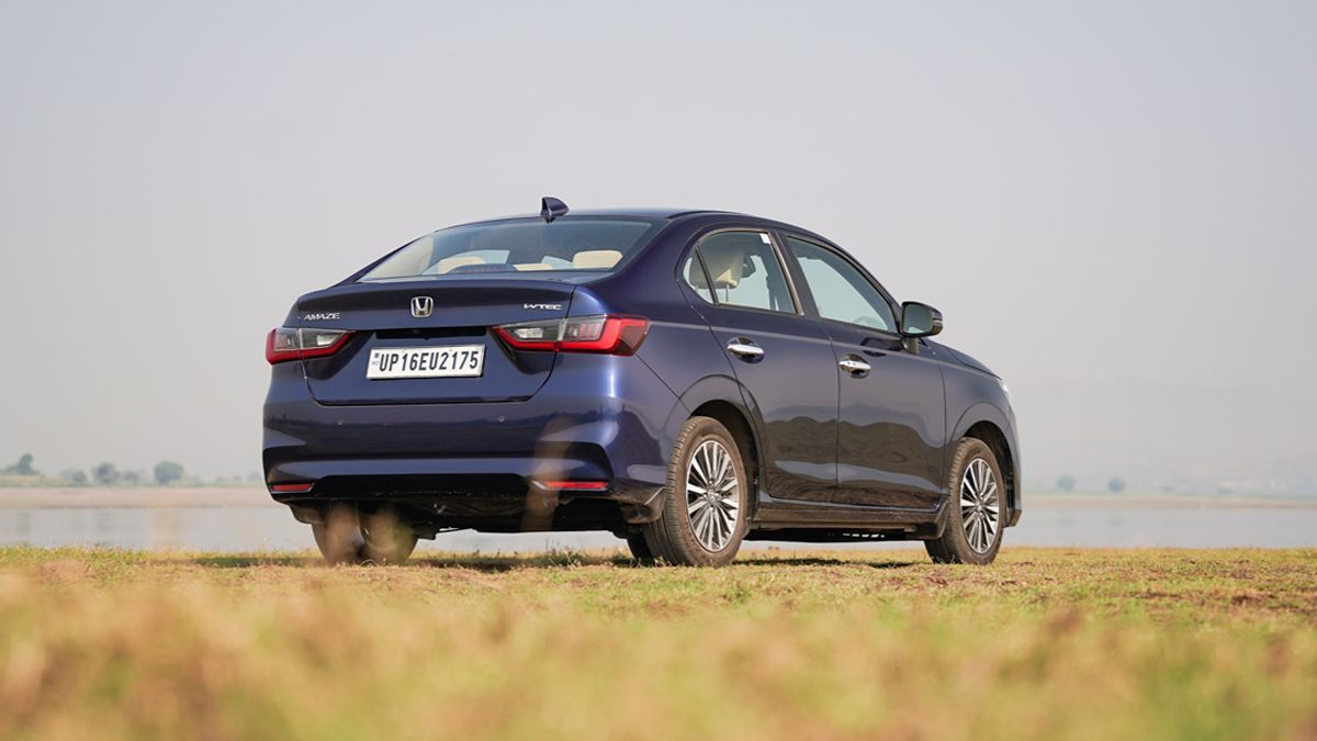 Honda Amaze Rear Quarter