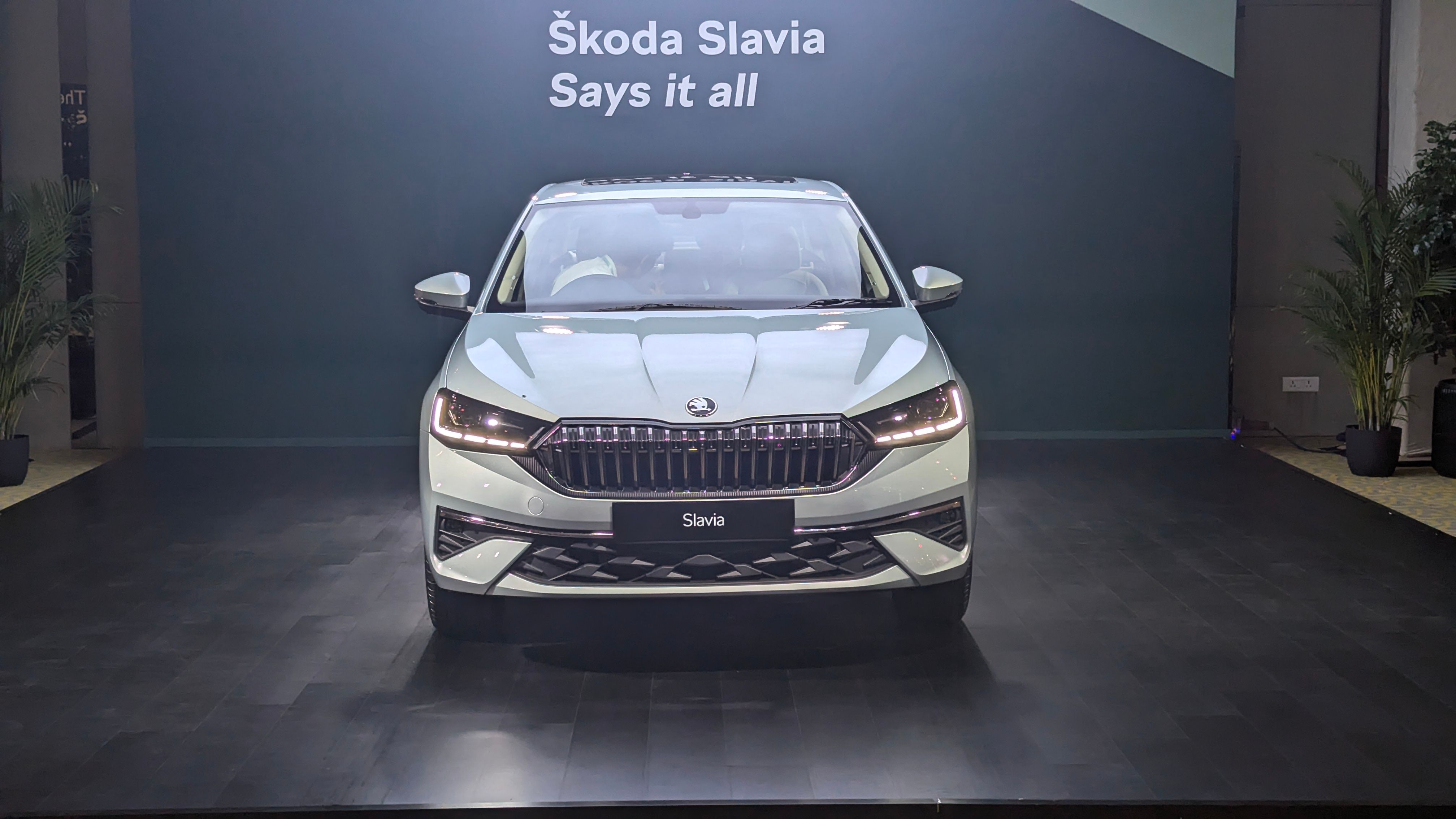 Skoda Slavia Facelift Front