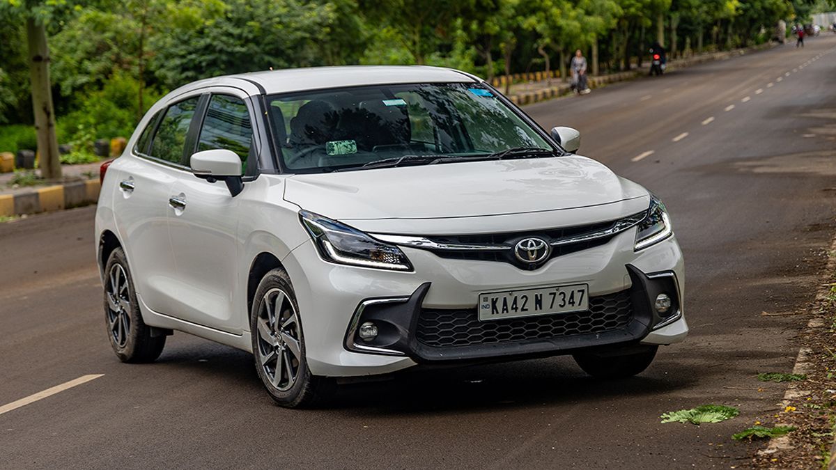 Toyota Glanza Front Quarter