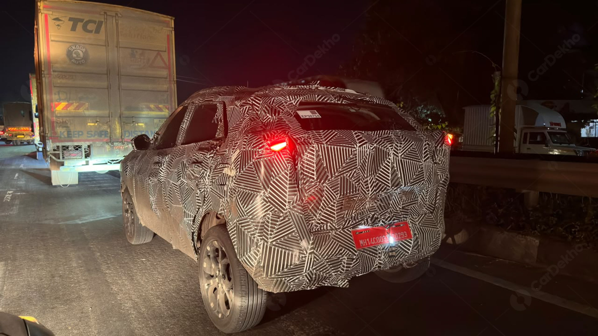 2027 Tata Nexon Spied Side