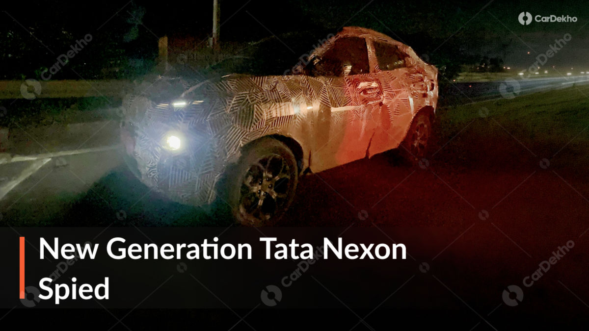 2027 Tata Nexon Spied