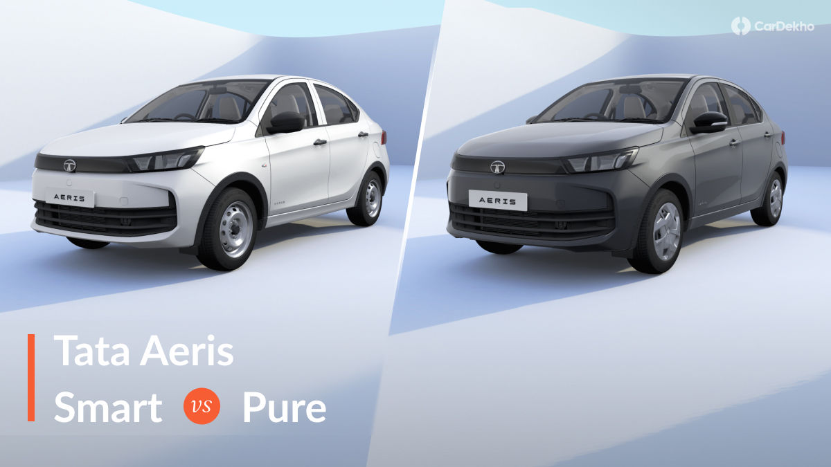 Tata Aeris Smart Vs Pure Variants Compared