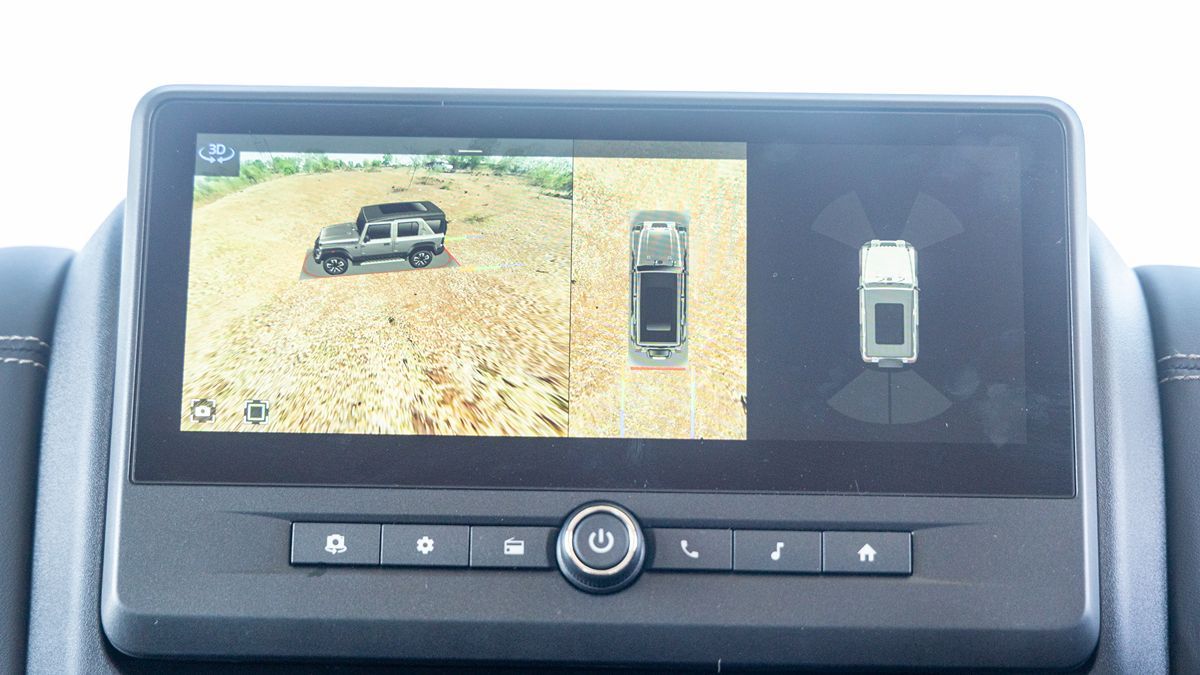 Mahindra Thar Roxx 360-degree camera