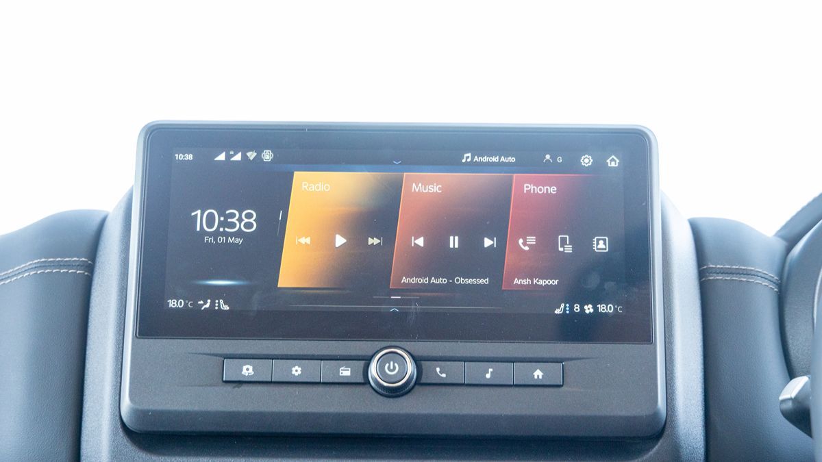 Mahindra Thar OG Infotainment system