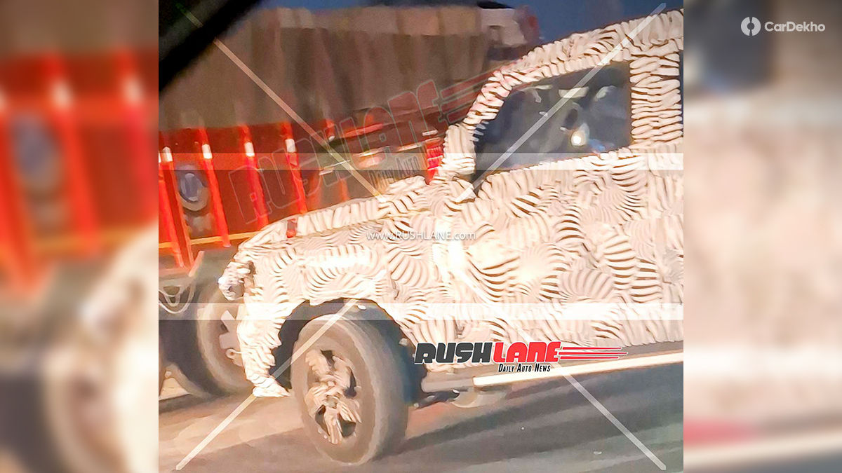 Mahindra Vision T - Thar Electric Spied