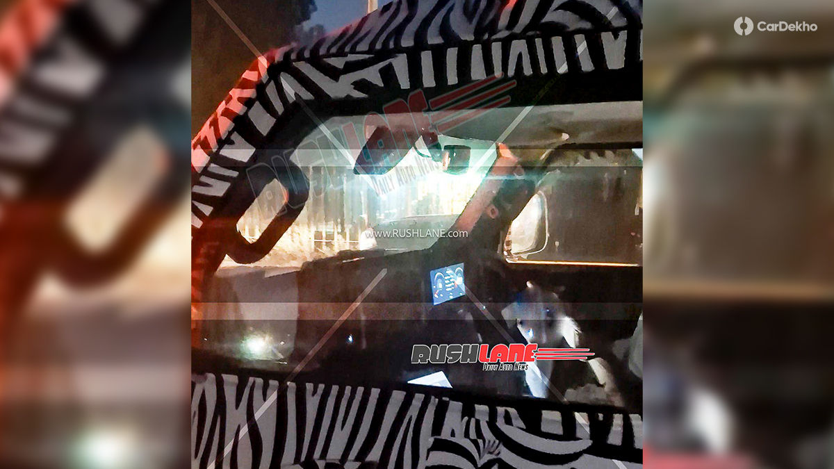 Mahindra Vision T - Thar Electric Spied