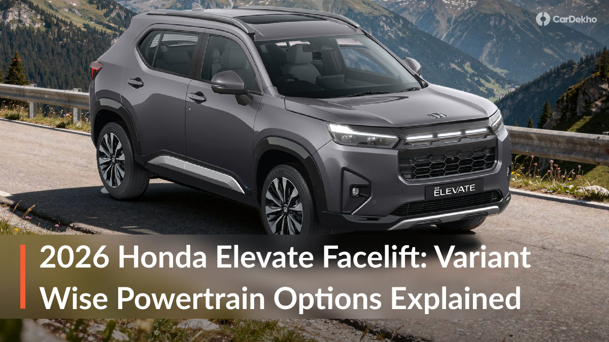 2026 Honda Elevate Variant-wise Powertrains