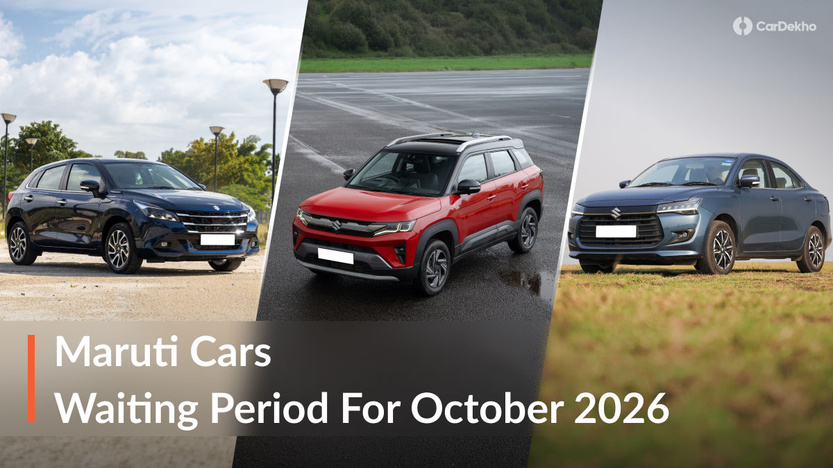 Maruti Cars Waiting Period For October 2026