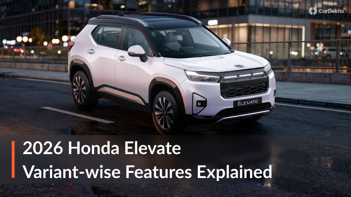 2026 Honda Elevate Variants Explained