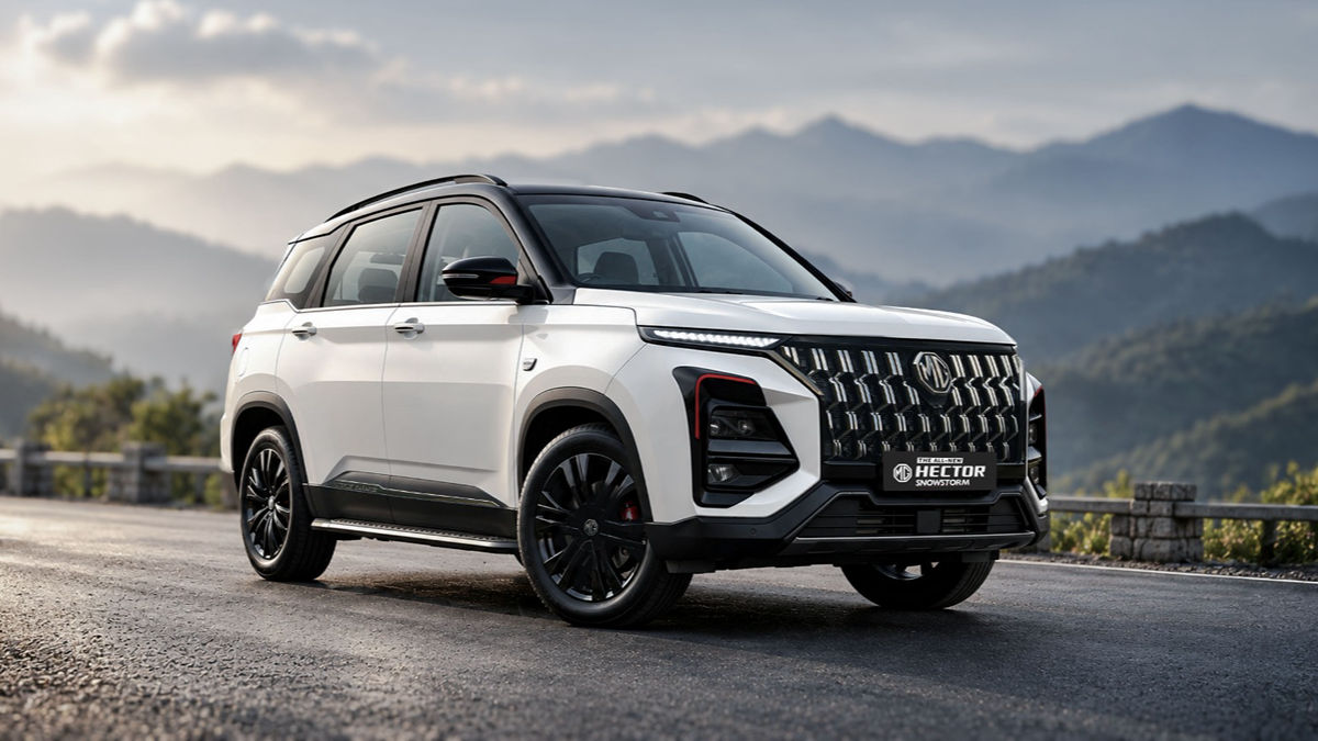 2026 MG Hector Blackstorm And Snowstorm 2026 MG Hector Blackstorm And Snowstorm