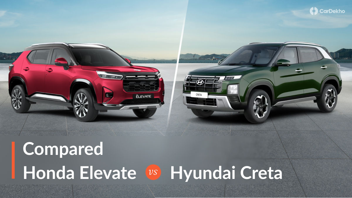 2026 Honda Elevate Vs Hyundai Creta