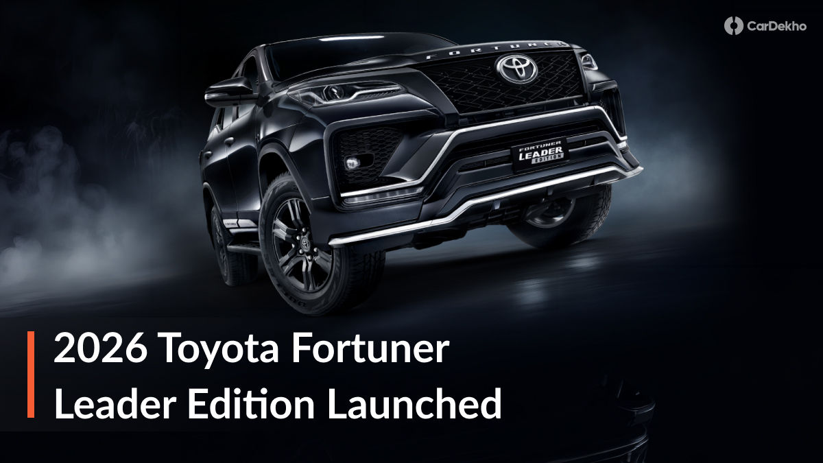 2026 Toyota Fortuner Leader Edition Launched