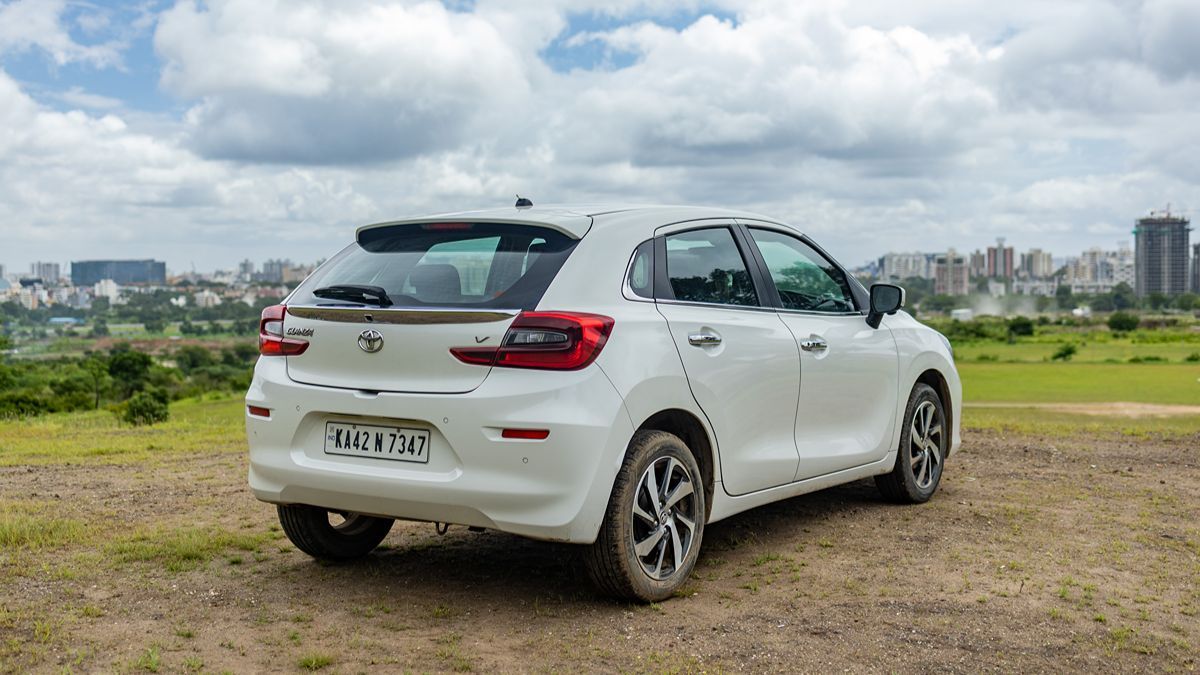 Toyota Glanza Rear Quarter