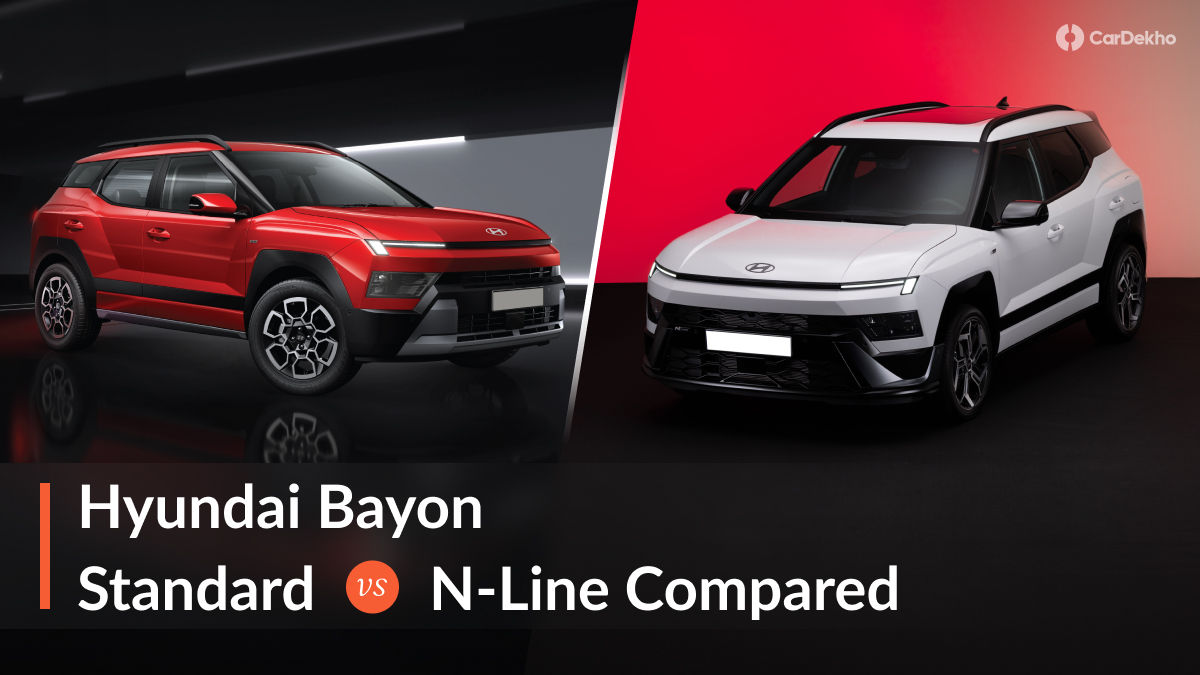 Hyundai Bayon Vs Bayon N-Line Hyundai Bayon Vs Bayon N-Line