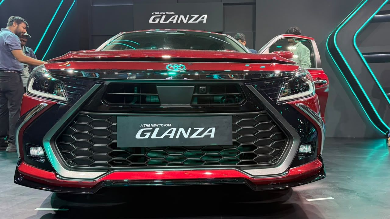 2026 Toyota Glanza Front New Grille