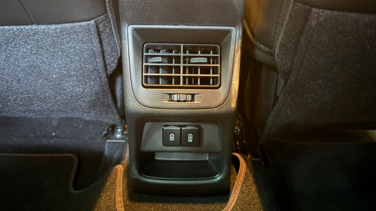2026 Toyota Glanza Rear AC Vents