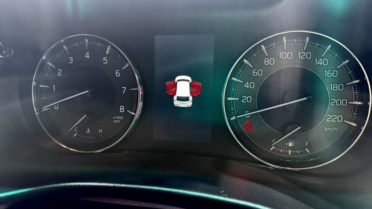 2026 Toyota Glanza Analog Dials with MID