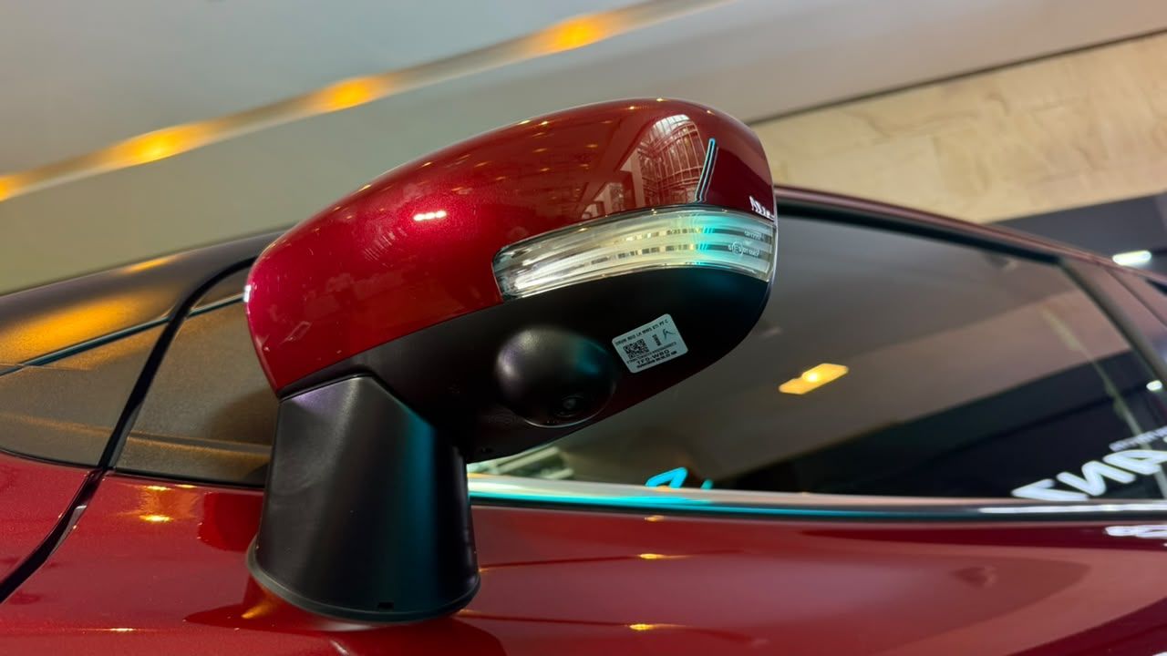 2026 Toyota Glanza ORVMs with turn indicator